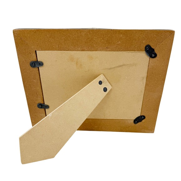 Polyresin Bone Tile Hand Made Easel Picture Frame 9.5 x 7.5 - Picture 6 of 9